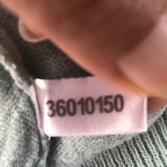 New York & Company Womens Knit Sweater Blue Cardigan Buttons Medium - Picture 7 of 16